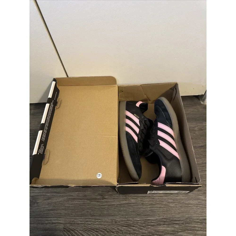Lionel Messi x Adidas Samba Inter Miami CF Debossed Away Kit Men's Size 7.5